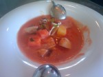 Watermelon gazpacho