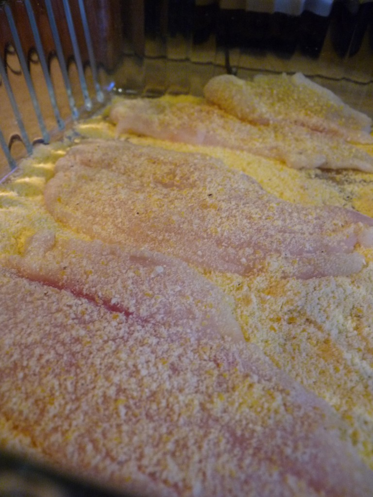 Filet of Sole in Cornmeal/Semolina