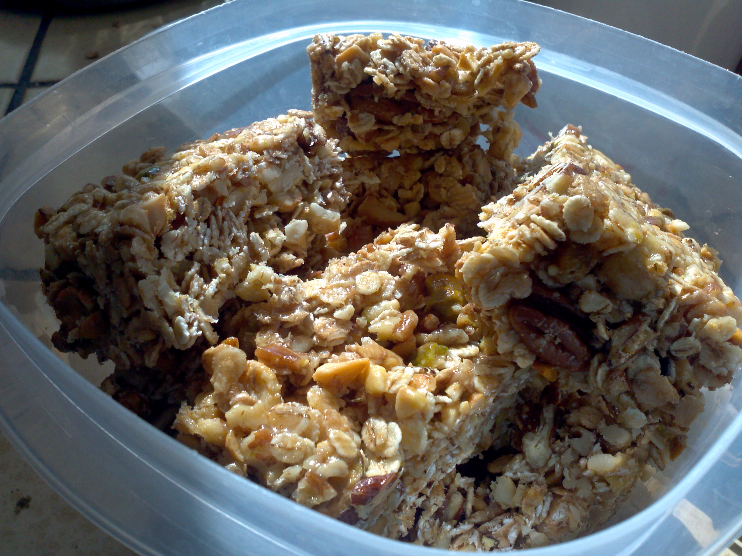 Savory Granola Bars