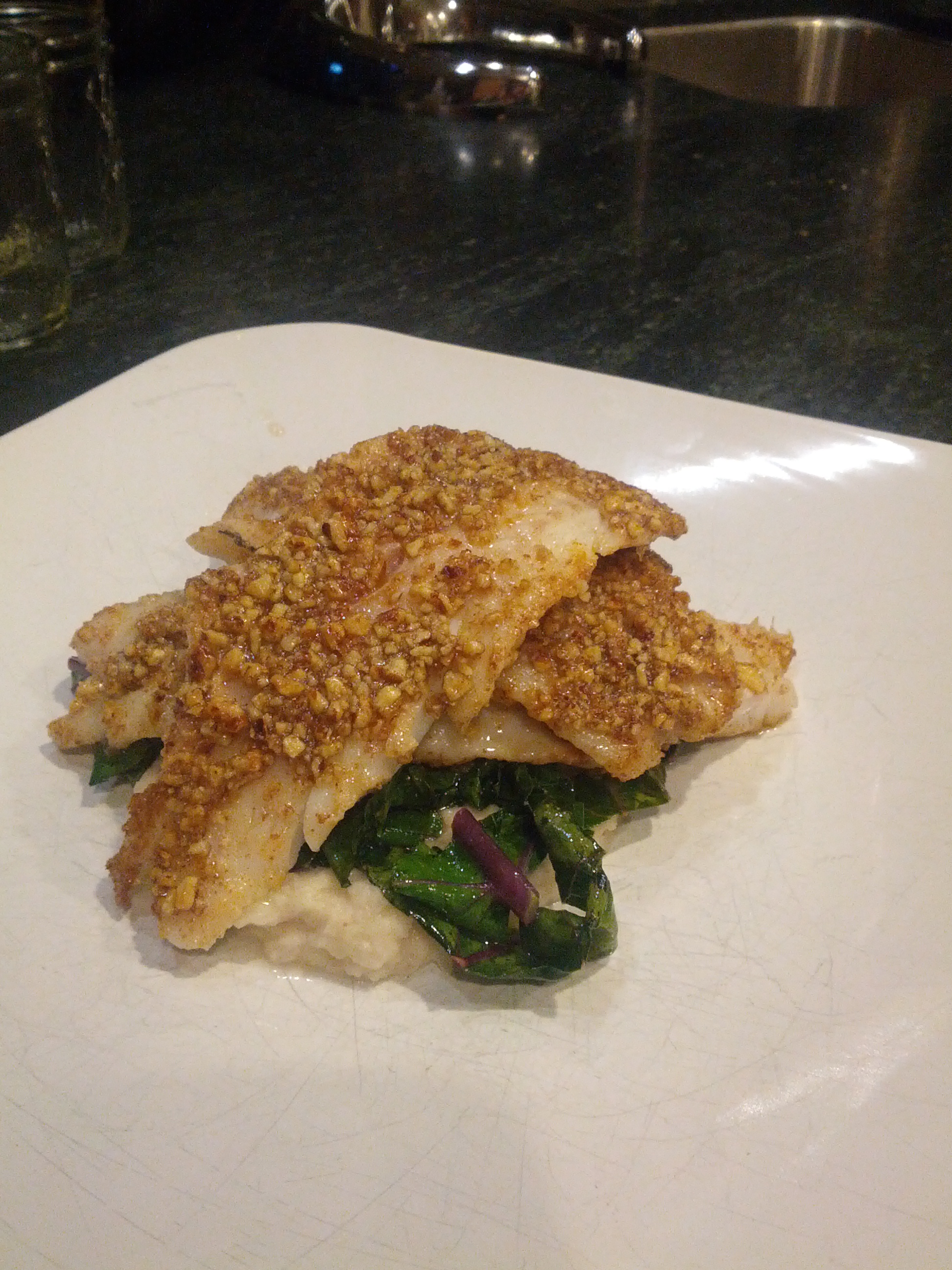 Pecan-crusted Sablefish